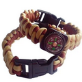 Compass Paracord Survival Bracelet